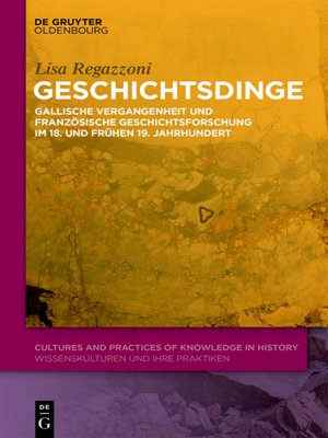 cover image of Geschichtsdinge